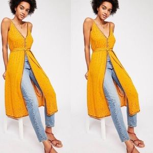 Free people ruby crush embellished maxi top